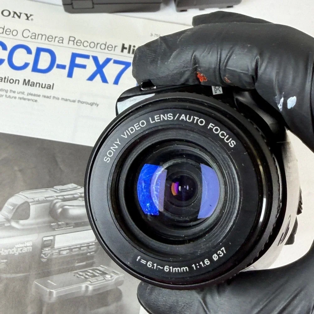 Sony Handycam CCD-FX710 Video Hi8 Camcorder Bundle Parts Repair C-10
